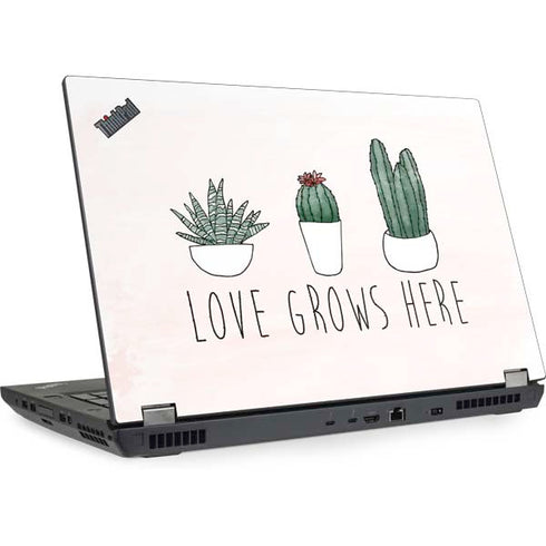 Love Grows Here Lenovo ThinkPad Skin