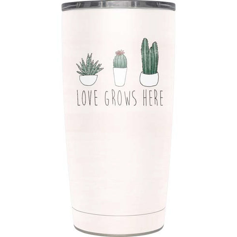 Love Grows Here Yeti 20oz Tumbler Skin