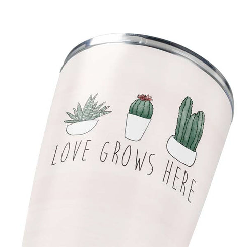 Love Grows Here Yeti 20oz Tumbler Skin