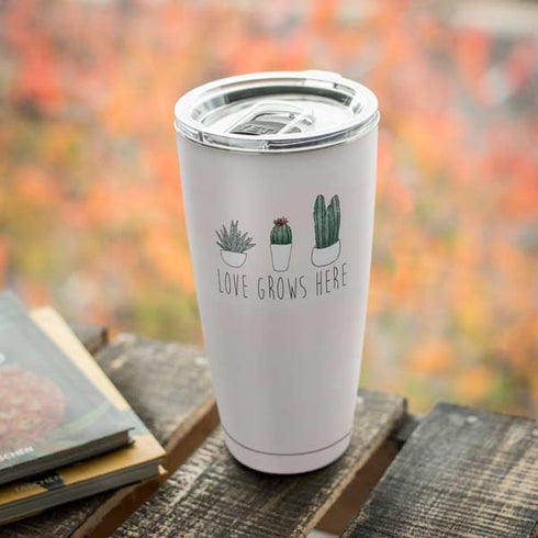 Love Grows Here Yeti 20oz Tumbler Skin