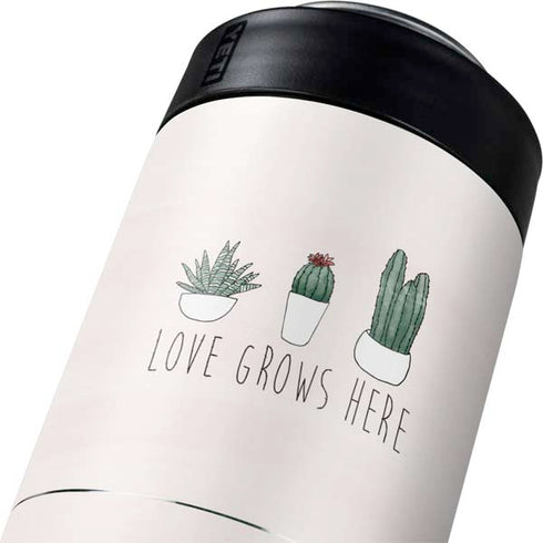 Love Grows Here Yeti Colster Can Insulator Skin