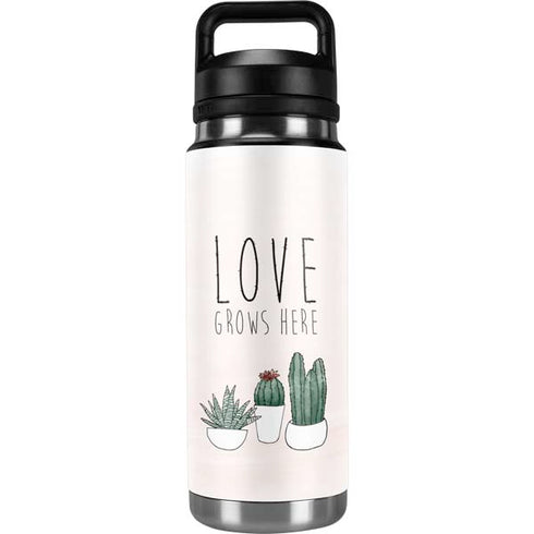 Love Grows Here YETI Rambler 26oz Bottle Skin
