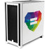 Love Is Equal Corsair 4000D Tempered Glass Mid-Tower ATX Case Skin