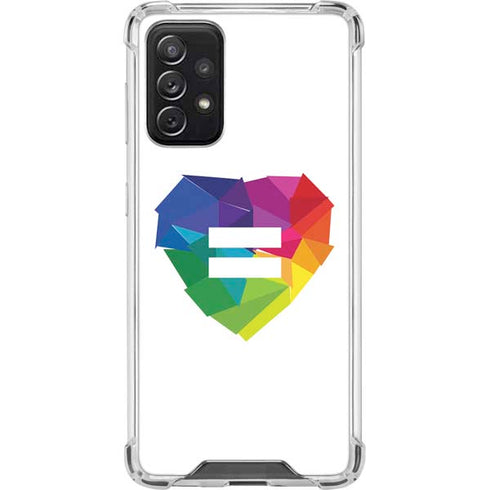 Love Is Equal Galaxy A72 5G Clear Case