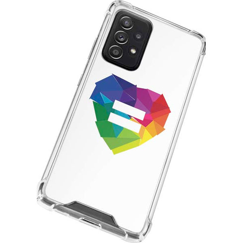 Love Is Equal Galaxy A72 5G Clear Case