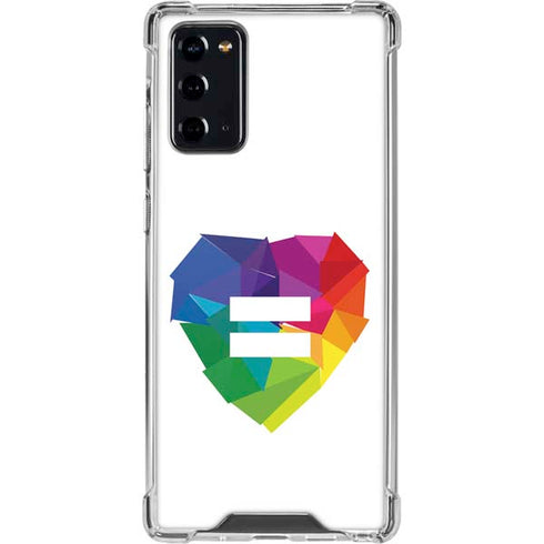 Love Is Equal Galaxy Note20 5G Clear Case
