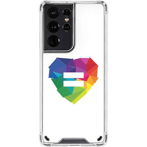 Love Is Equal Galaxy S21 Ultra 5G Clear Case