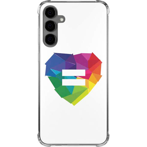 Love Is Equal Galaxy S24 Plus Clear Case