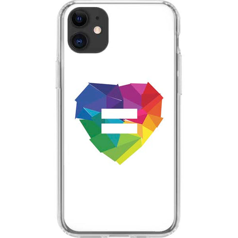 Love Is Equal iPhone 11 Clear Case