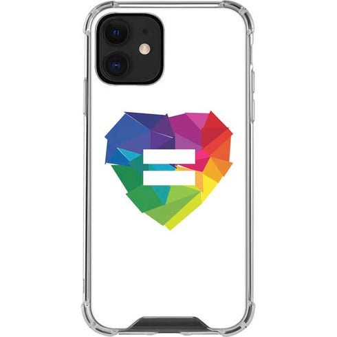 Love Is Equal iPhone 12 Mini Clear Case