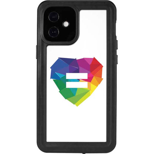 Love Is Equal iPhone 12 Mini Waterproof Case