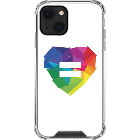 Love Is Equal iPhone 13 Mini Clear Case