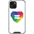 Love Is Equal iPhone 14 Plus Clear Case