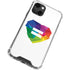 Love Is Equal iPhone 14 Plus Clear Case