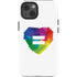 Love Is Equal iPhone 15 Impact Case