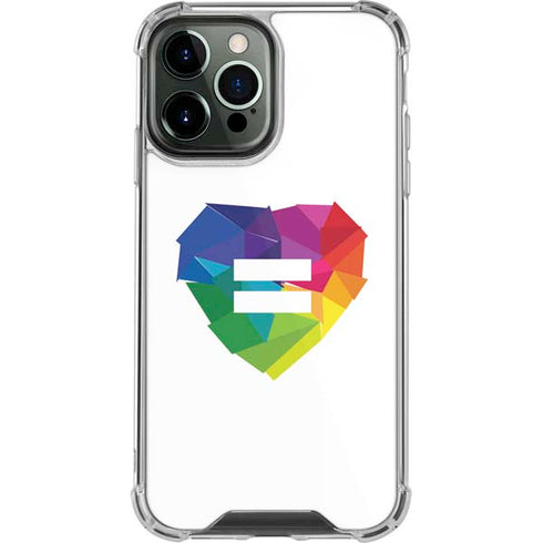 Love Is Equal iPhone 14 Pro Max Clear Case