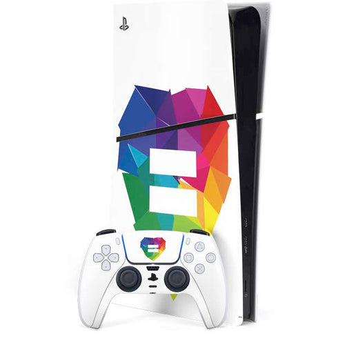 Love Is Equal PS5 Slim Digital Edition Console Skin