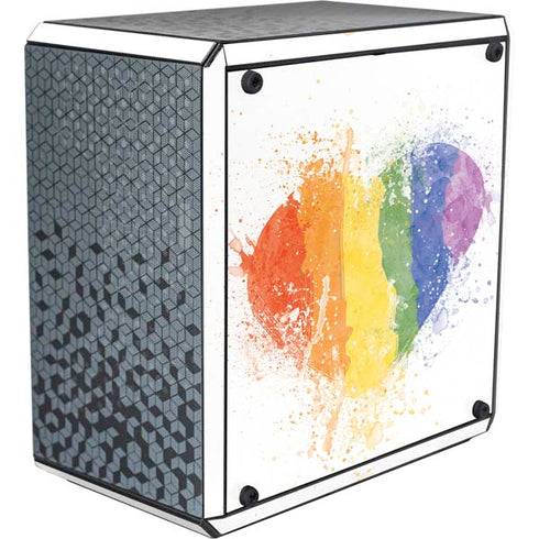 Love Is Love Heart Cooler Master MasterBox Q300L Mini Tower Skin