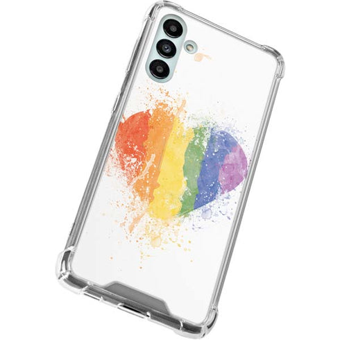 Love Is Love Heart Galaxy A13 5G Clear Case