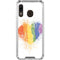 Love Is Love Heart Galaxy A30 Clear Case