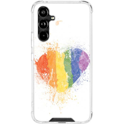 Love Is Love Heart Galaxy A54 5G Clear Case