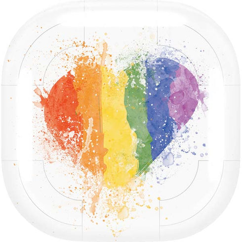 Love Is Love Heart Galaxy Buds Live Skin