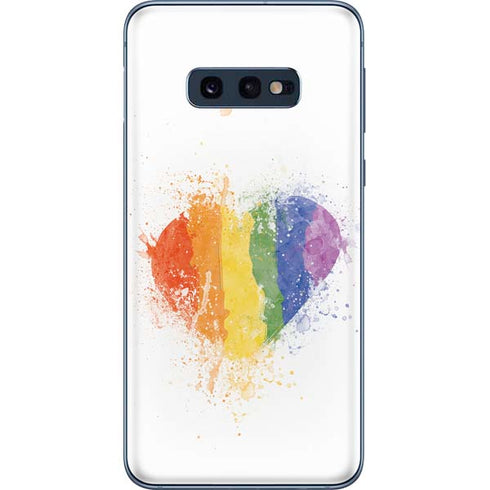 Love Is Love Heart Galaxy S10e Skin