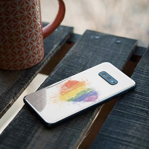Love Is Love Heart Galaxy S10e Skin