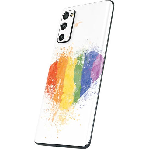Love Is Love Heart Galaxy S20 Fan Edition Skin