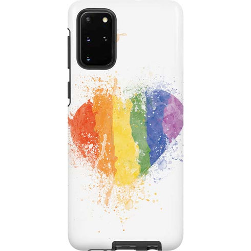 Love Is Love Heart Galaxy S20 Plus Pro Case