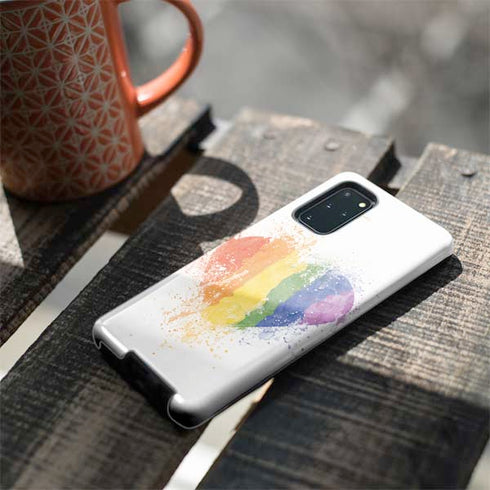 Love Is Love Heart Galaxy S20 Plus Pro Case