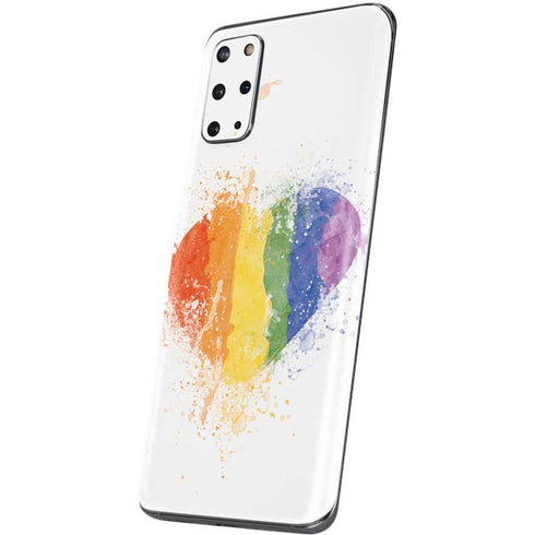 Love Is Love Heart Galaxy S20 Plus Skin