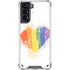 Love Is Love Heart Galaxy S21 5G Clear Case