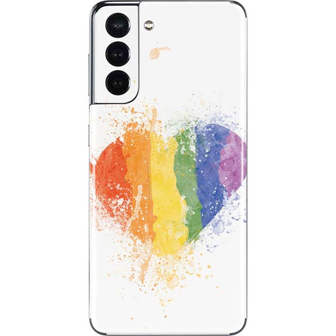 Love Is Love Heart Galaxy S21 5G Skin