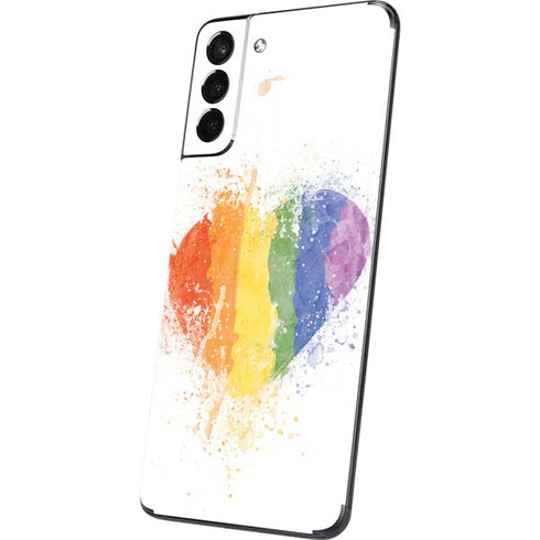 Love Is Love Heart Galaxy S21 5G Skin