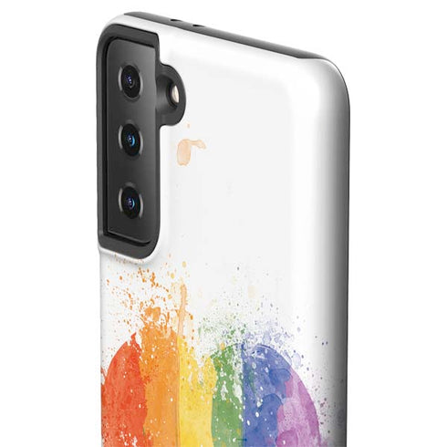 Love Is Love Heart Galaxy S21 FE Pro Case