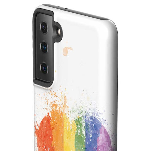 Love Is Love Heart Galaxy S21 Plus 5G Pro Case