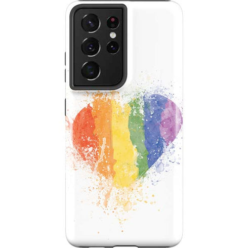 Love Is Love Heart Galaxy S21 Ultra 5G Pro Case