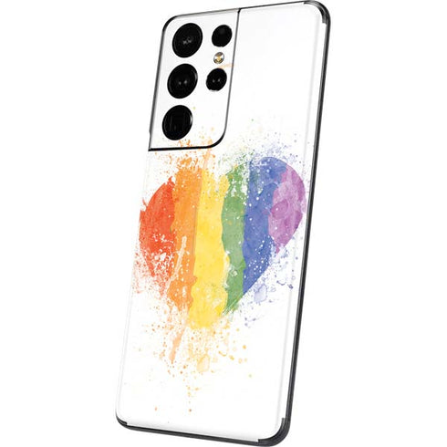 Love Is Love Heart Galaxy S21 Ultra 5G Skin
