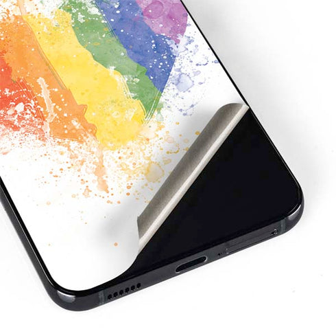 Love Is Love Heart Galaxy S22 Plus Skin