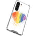 Love Is Love Heart Galaxy S23 Clear Case