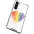 Love Is Love Heart Galaxy S23 Plus Clear Case