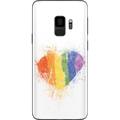 Love Is Love Heart Galaxy S9 Skin