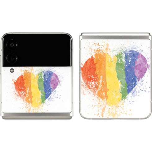 Love Is Love Heart Galaxy Z Flip3 5G Skin