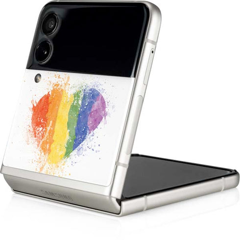 Love Is Love Heart Galaxy Z Flip3 5G Skin