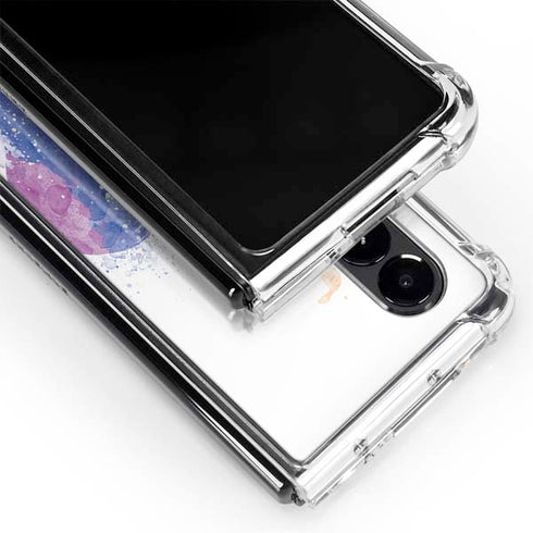 Love Is Love Heart Galaxy Z Fold4 5G Clear Case