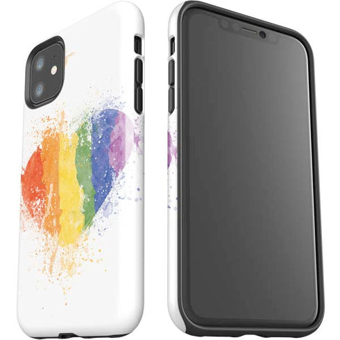 Love Is Love Heart iPhone 11 Impact Case