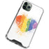 Love Is Love Heart iPhone 11 Pro Max Clear Case