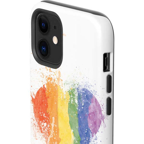 Love Is Love Heart iPhone 12 Impact Case