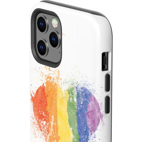 Love Is Love Heart iPhone 12 Pro Max Impact Case